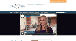 Desktop Screenshot of praesidiuminc.com
